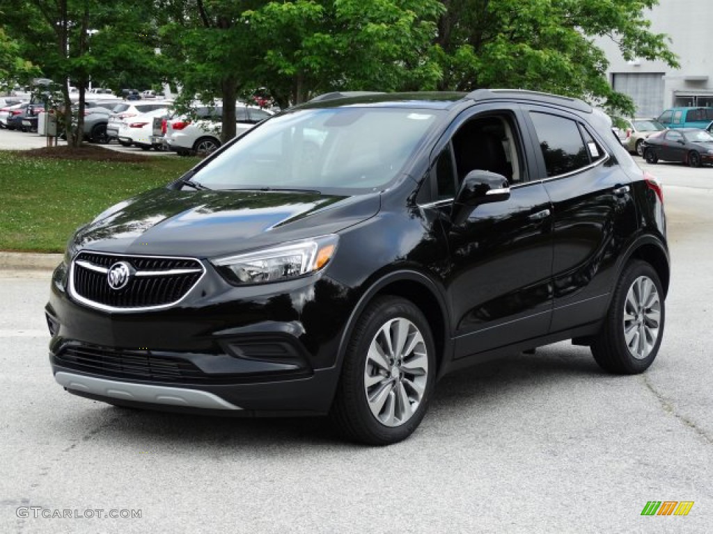 Ebony Twilight Metallic 2019 Buick Encore Preferred Exterior Photo #133324695