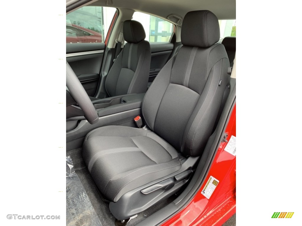 2019 Civic LX Sedan - Rallye Red / Black photo #12