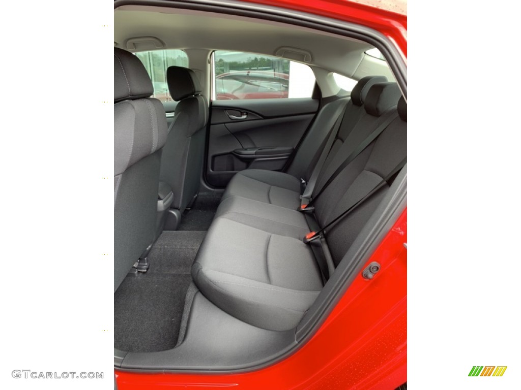 2019 Civic LX Sedan - Rallye Red / Black photo #19
