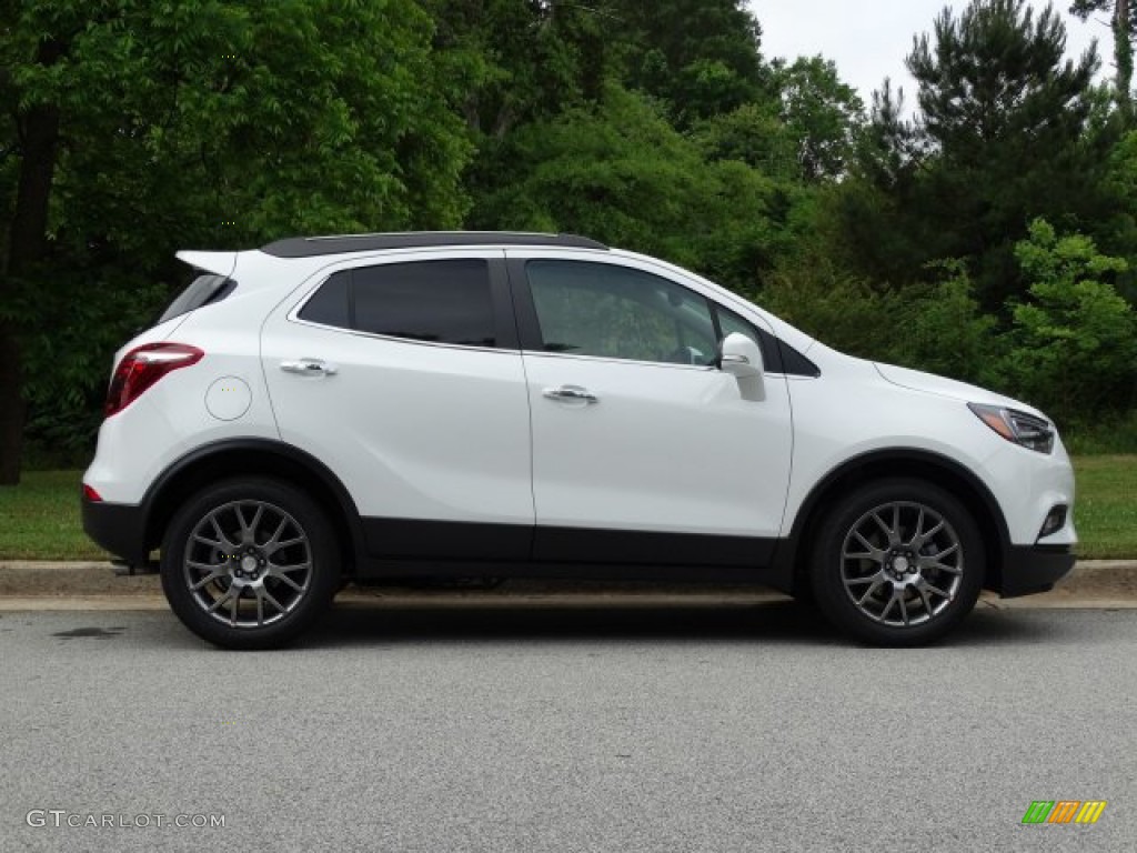 Summit White 2019 Buick Encore Sport Touring Exterior Photo #133325604