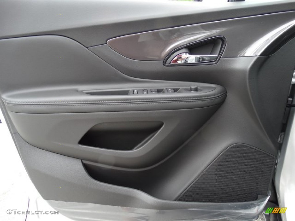 2019 Buick Encore Preferred Ebony Door Panel Photo #133326219