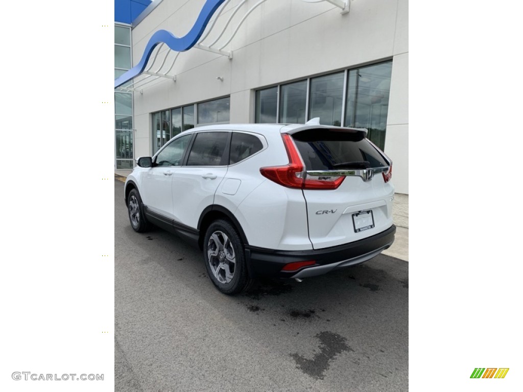 2019 CR-V EX-L AWD - Platinum White Pearl / Gray photo #7