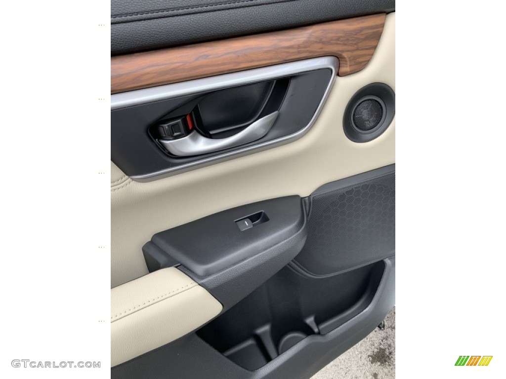 2019 CR-V EX-L AWD - Platinum White Pearl / Gray photo #17