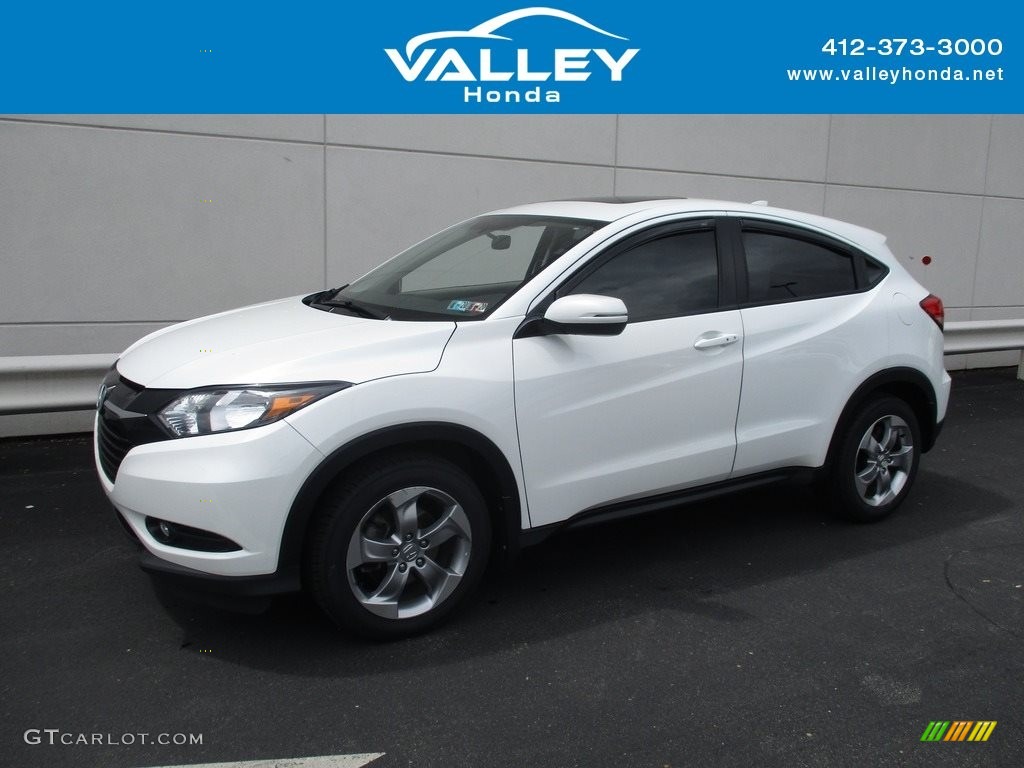 2017 HR-V EX AWD - White Orchid Pearl / Gray photo #1