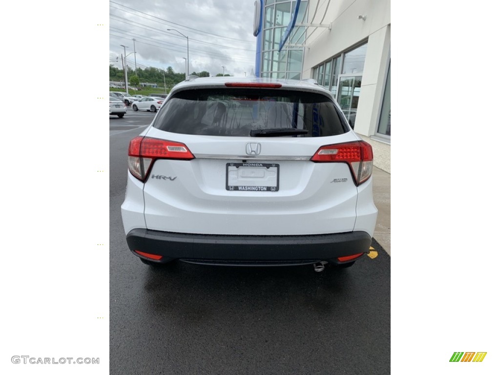 2019 HR-V EX AWD - Platinum White Pearl / Gray photo #6