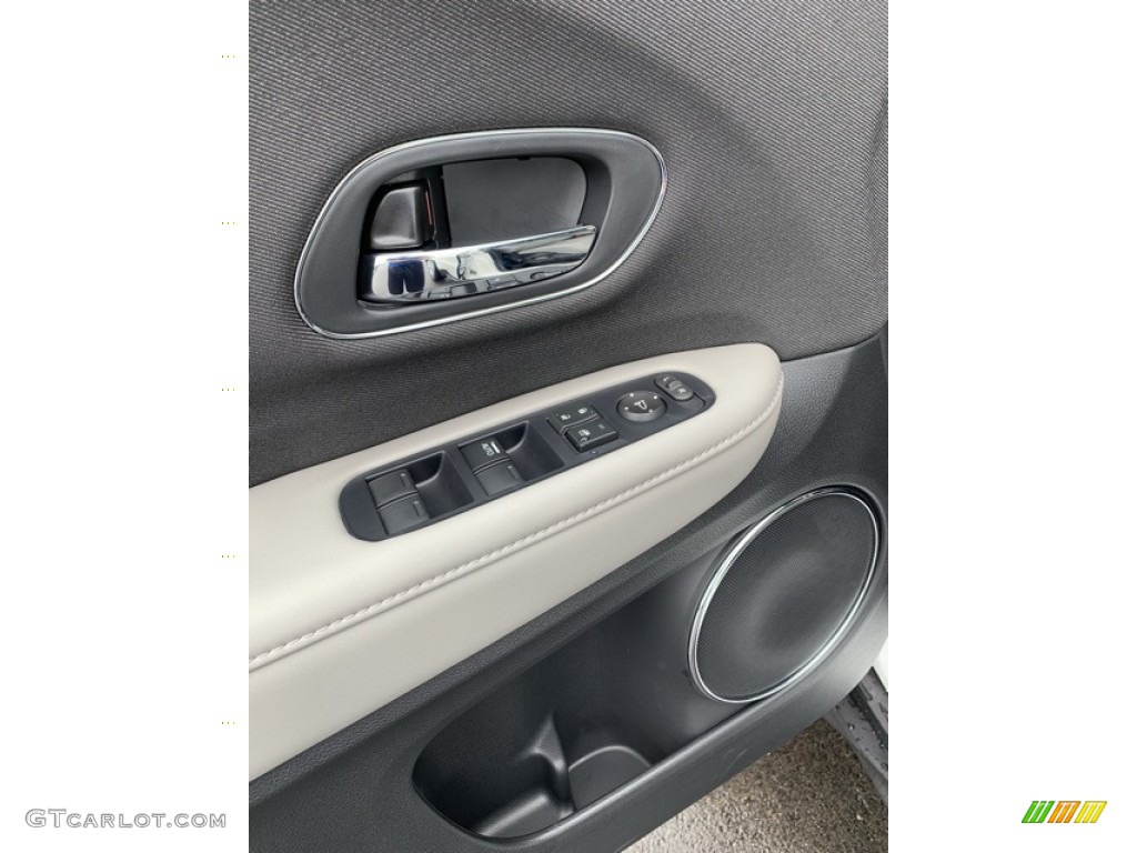 2019 HR-V EX AWD - Platinum White Pearl / Gray photo #9