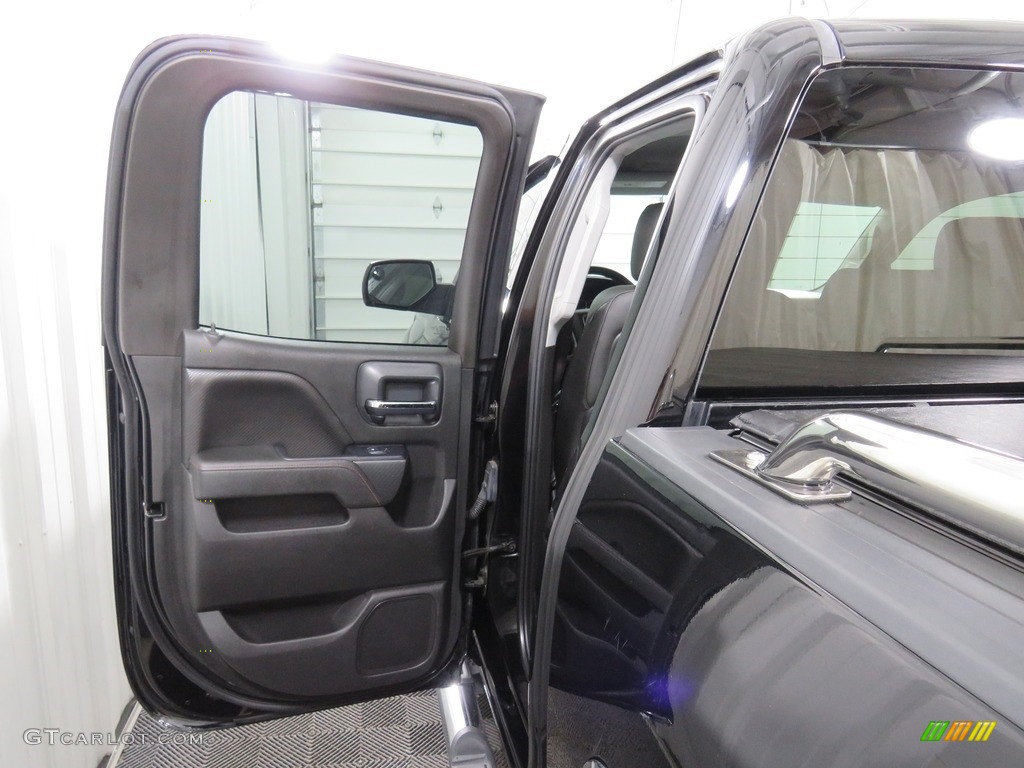 2014 Sierra 1500 SLT Double Cab 4x4 - Onyx Black / Jet Black photo #33