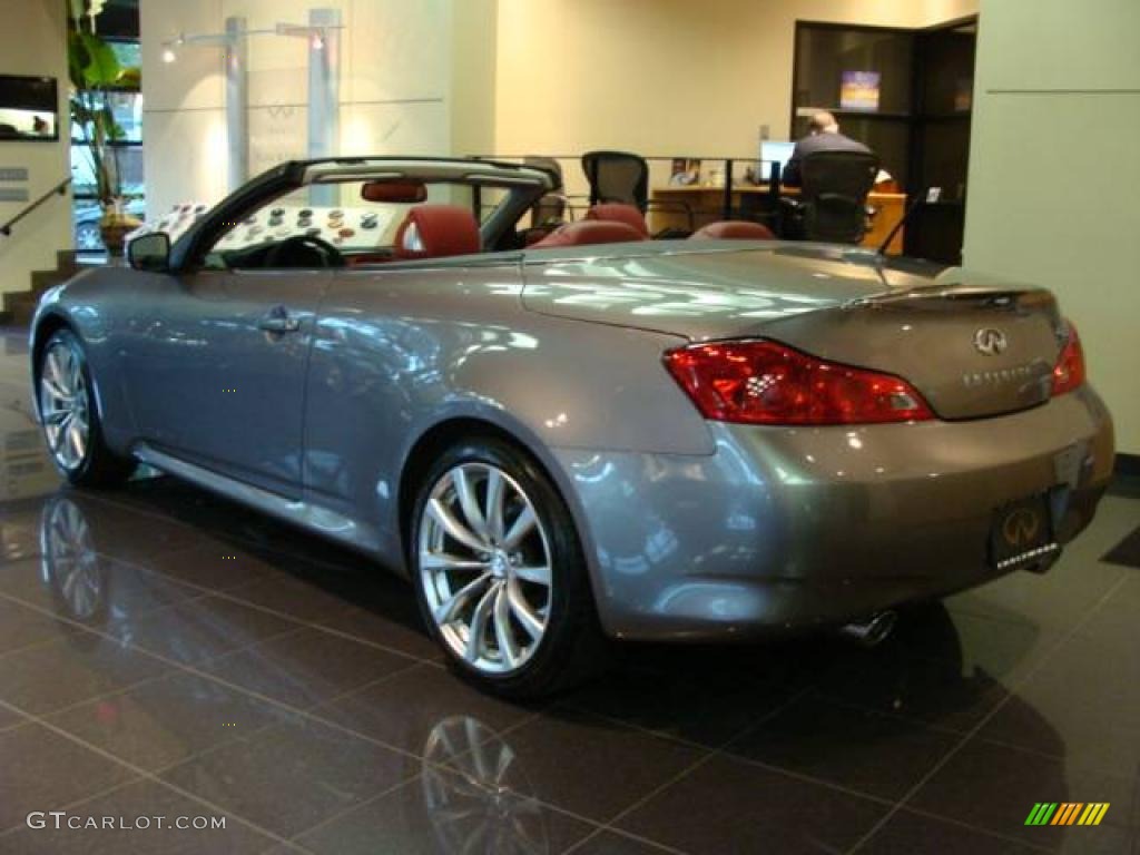 Platinum Graphite 2009 Infiniti G 37 Convertible Exterior Photo #13332900