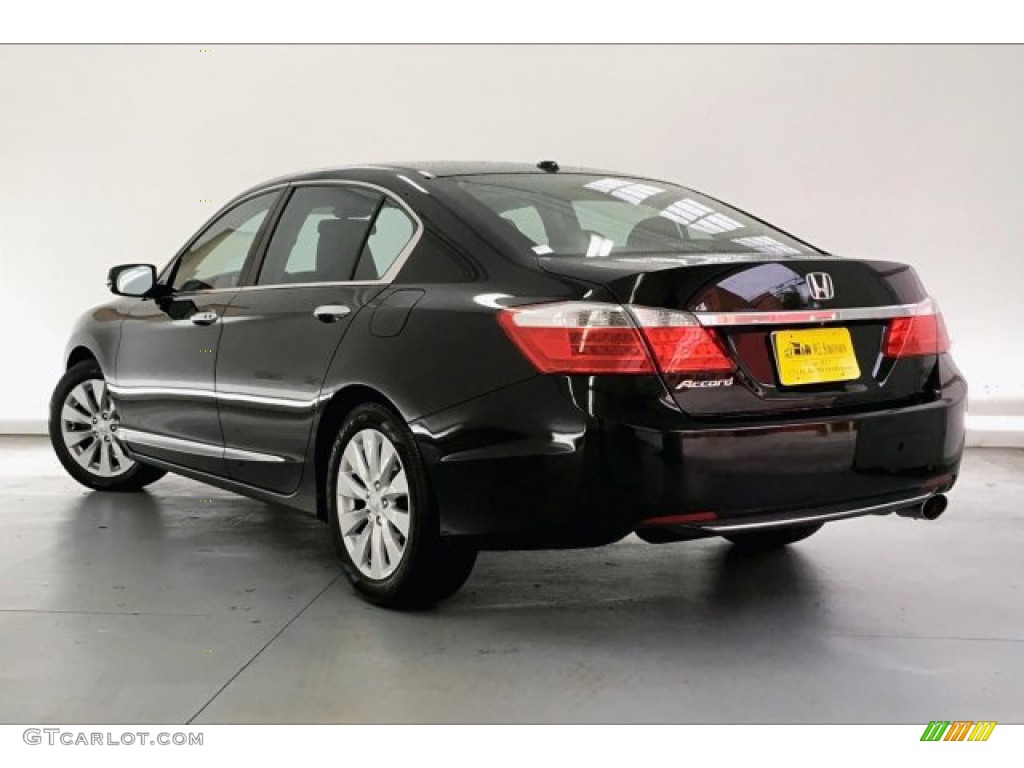 2014 Accord EX-L Sedan - Crystal Black Pearl / Black photo #10