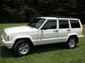 Stone White 2001 Jeep Cherokee Classic 4x4