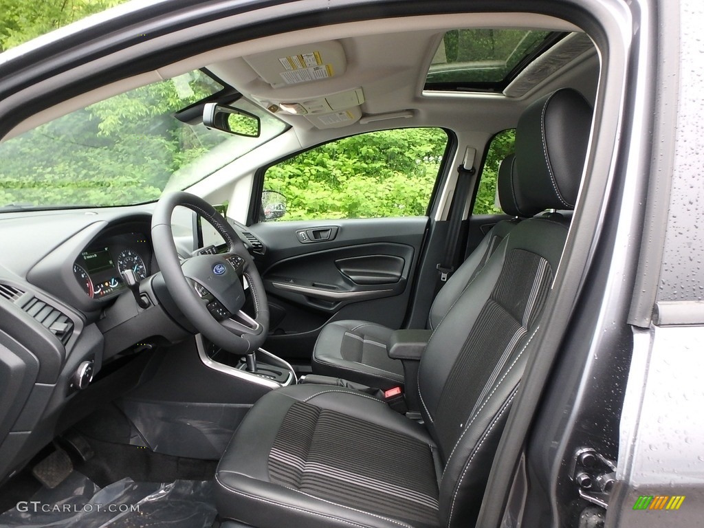 Ebony Black Interior 2019 Ford EcoSport SES 4WD Photo #133330941