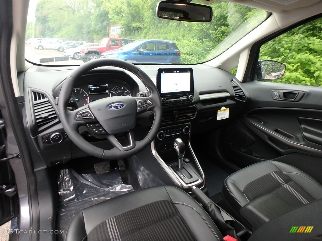 Ebony Black Interior 2019 Ford EcoSport SES 4WD Photo #133330968