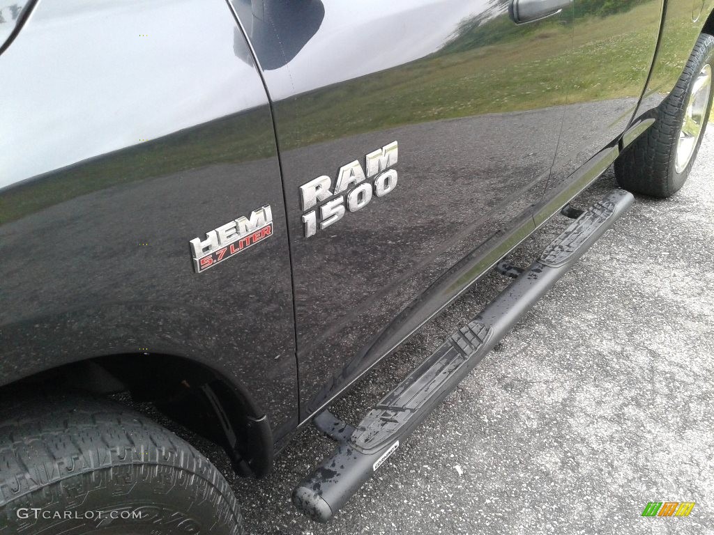 2014 1500 Express Quad Cab 4x4 - Maximum Steel Metallic / Black/Diesel Gray photo #28