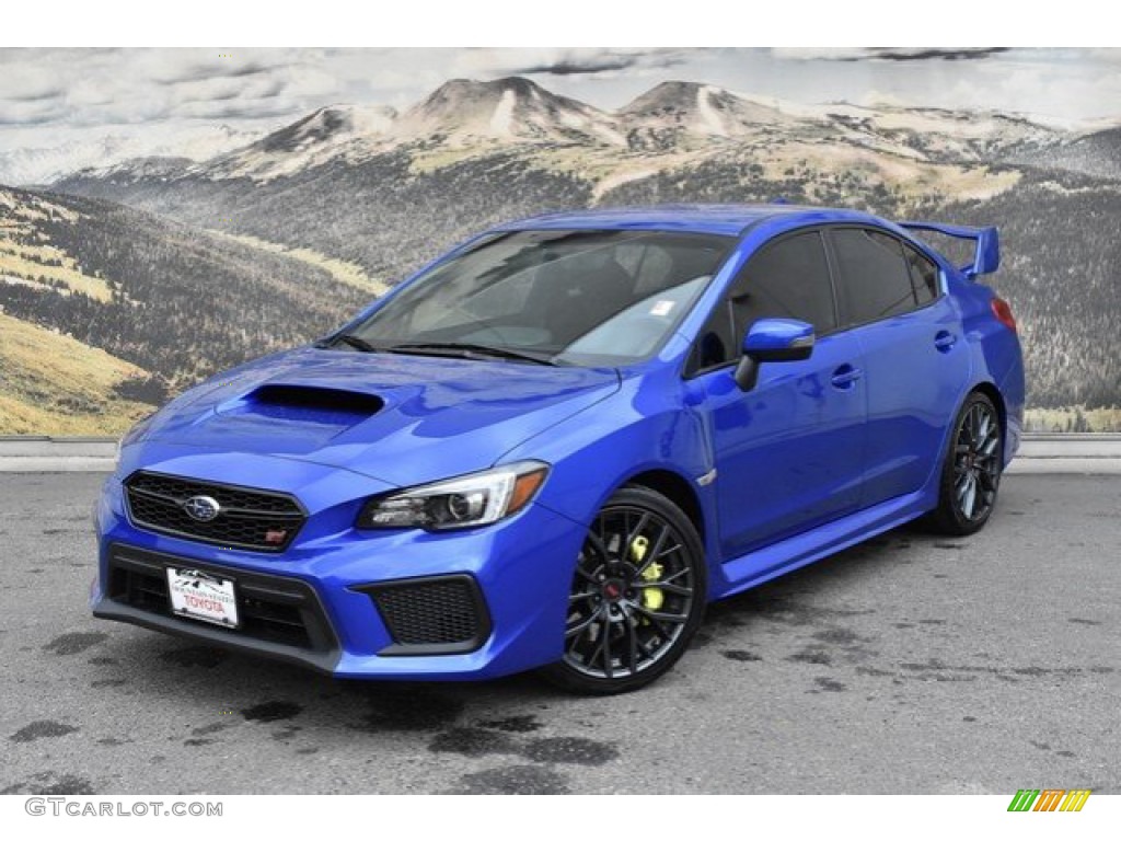 WR Blue Pearl 2018 Subaru WRX STI Exterior Photo #133331514