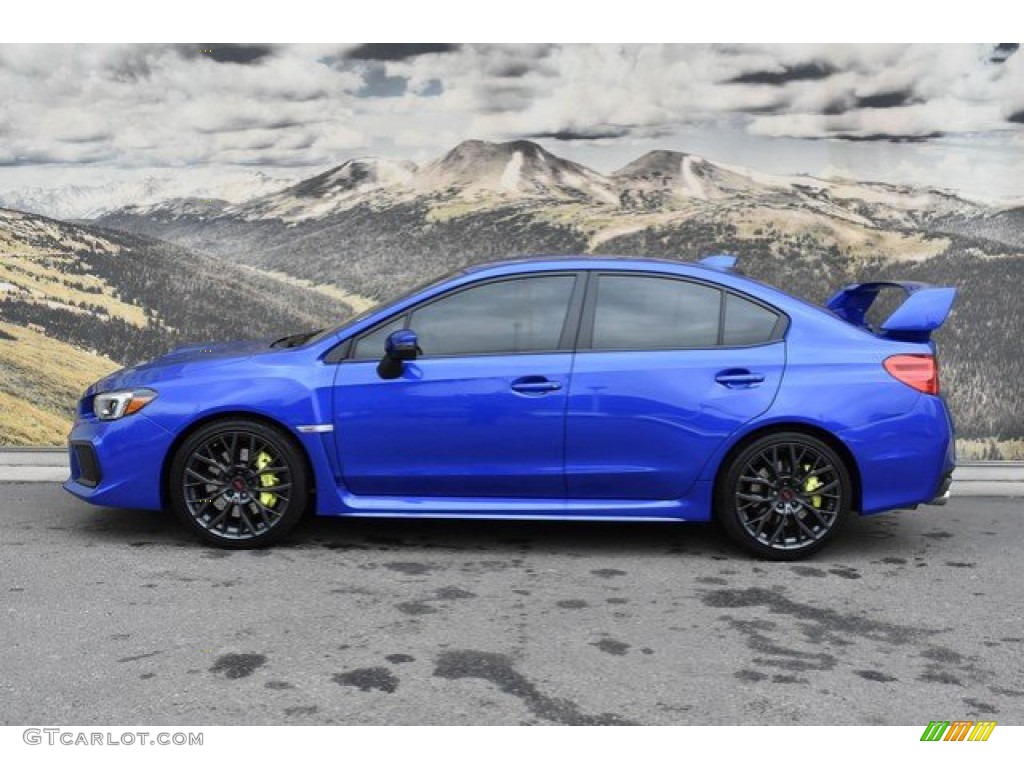 WR Blue Pearl 2018 Subaru WRX STI Exterior Photo #133331523