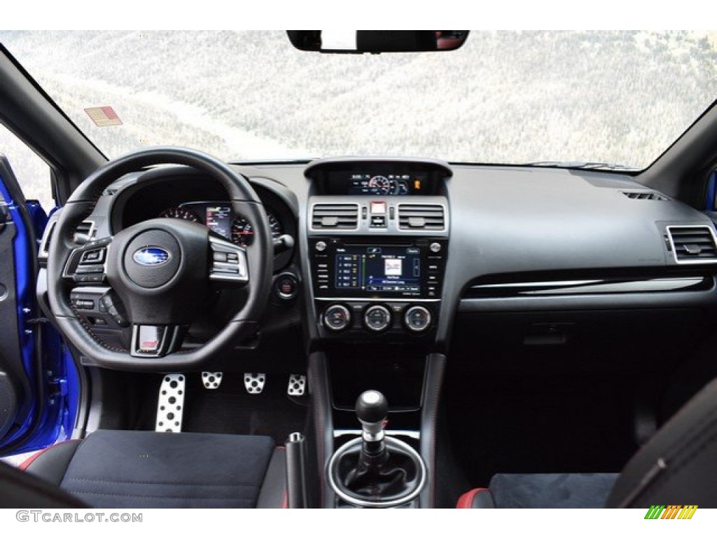 2018 Subaru WRX STI Carbon Black Dashboard Photo #133331580