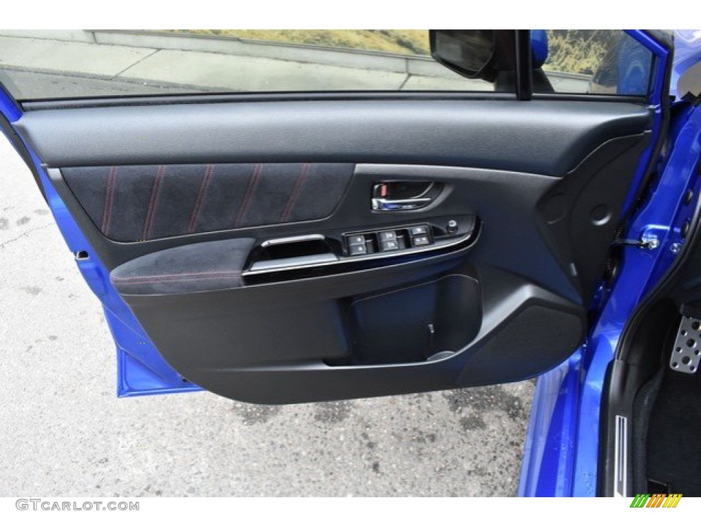 2018 Subaru WRX STI Carbon Black Door Panel Photo #133331682