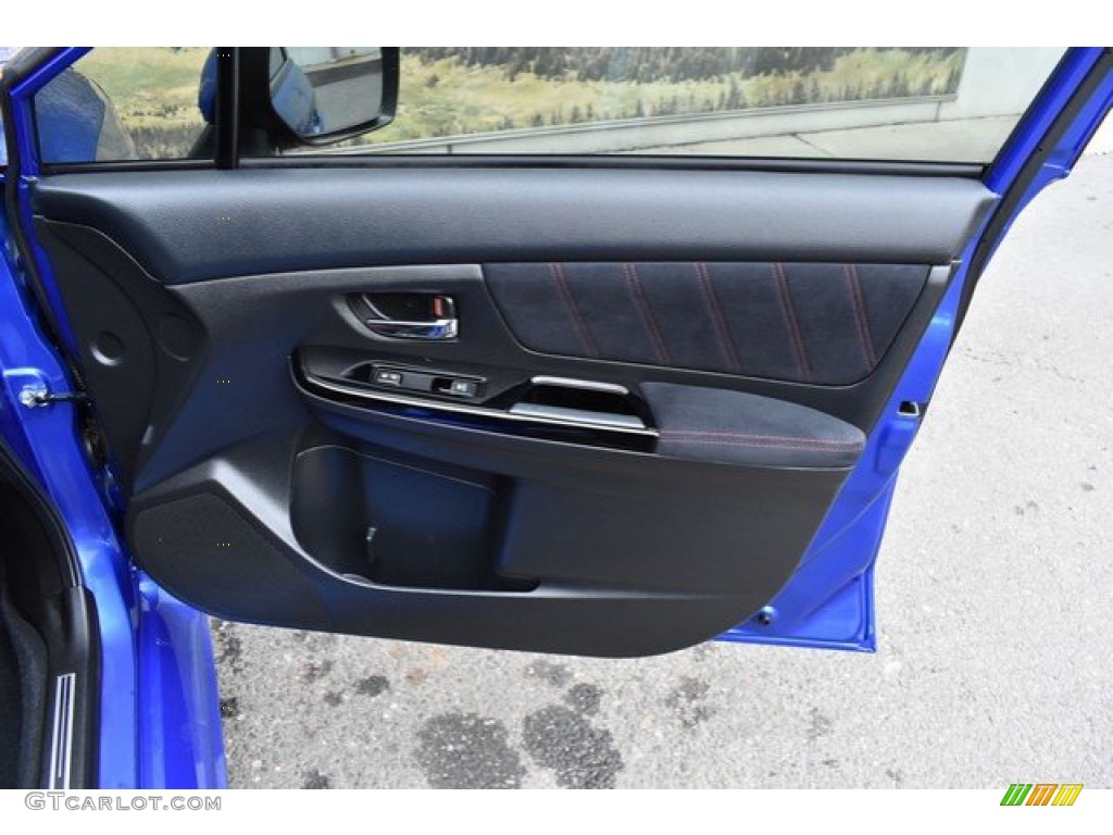 2018 Subaru WRX STI Carbon Black Door Panel Photo #133331688