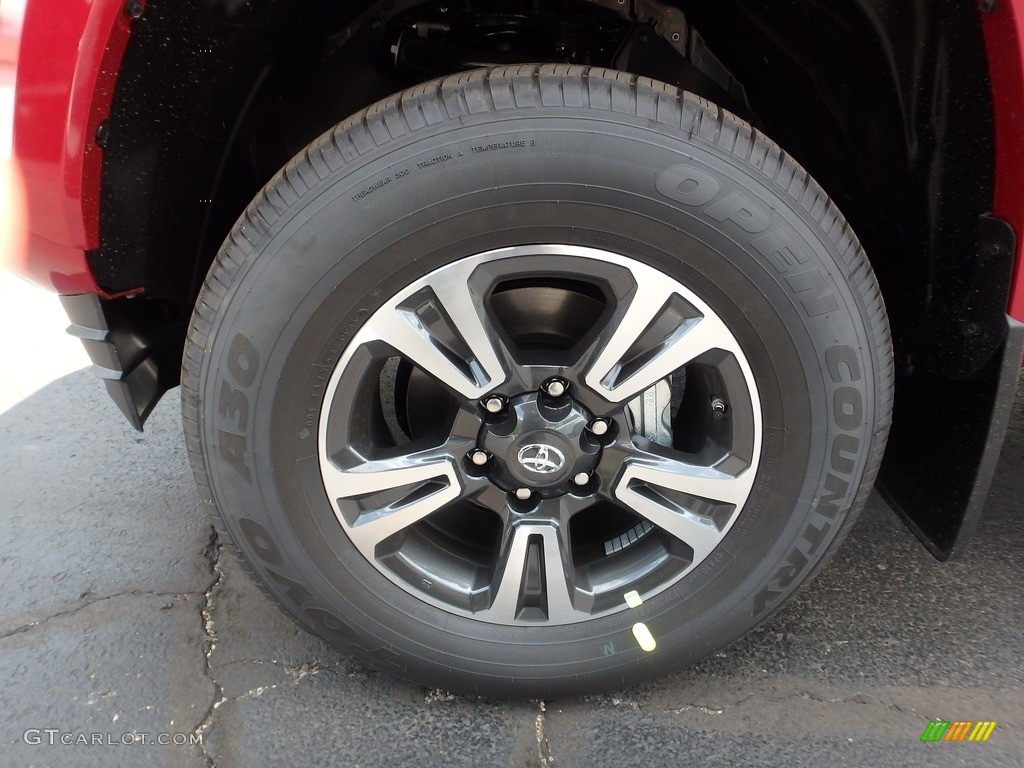 2019 Tacoma TRD Sport Double Cab 4x4 - Barcelona Red Metallic / Black photo #5