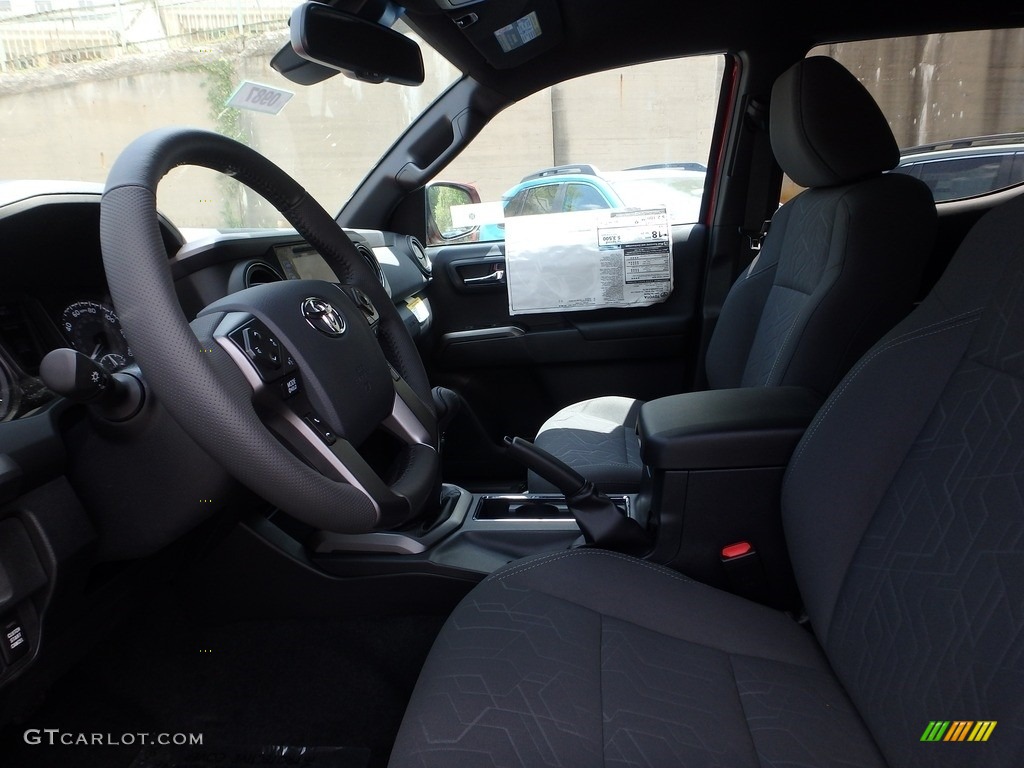 2019 Tacoma TRD Sport Double Cab 4x4 - Barcelona Red Metallic / Black photo #6