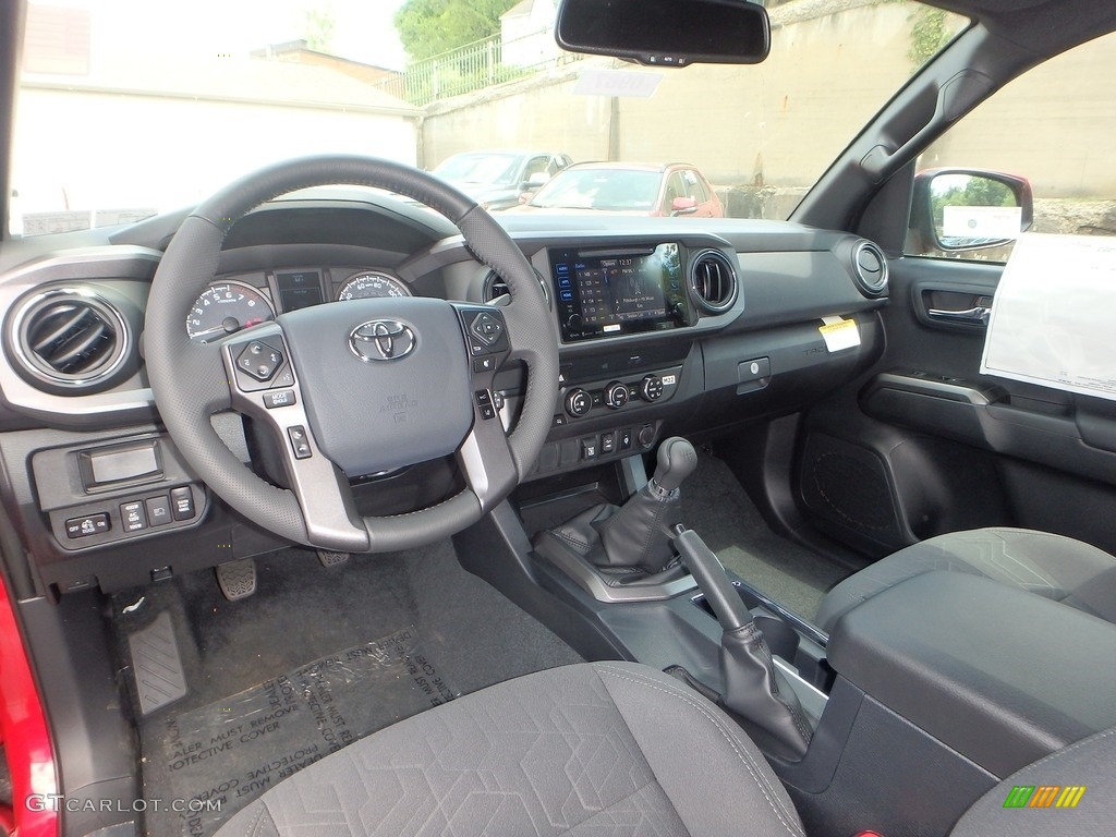 2019 Tacoma TRD Sport Double Cab 4x4 - Barcelona Red Metallic / Black photo #8
