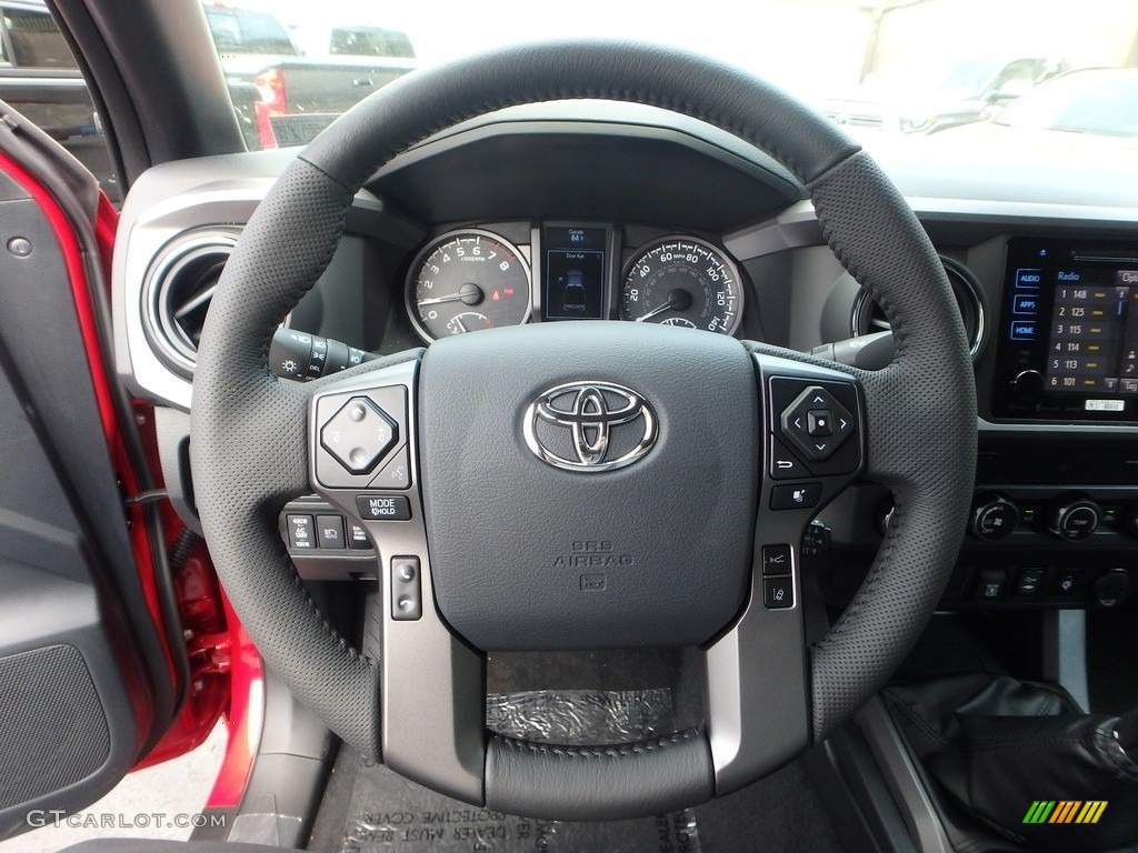 2019 Tacoma TRD Sport Double Cab 4x4 - Barcelona Red Metallic / Black photo #13