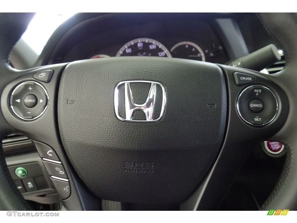 2014 Accord EX-L Sedan - Hematite Metallic / Black photo #23