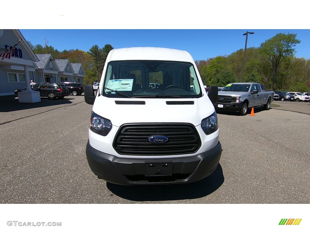 2019 Transit Van 150 MR Regular - Oxford White / Pewter photo #2