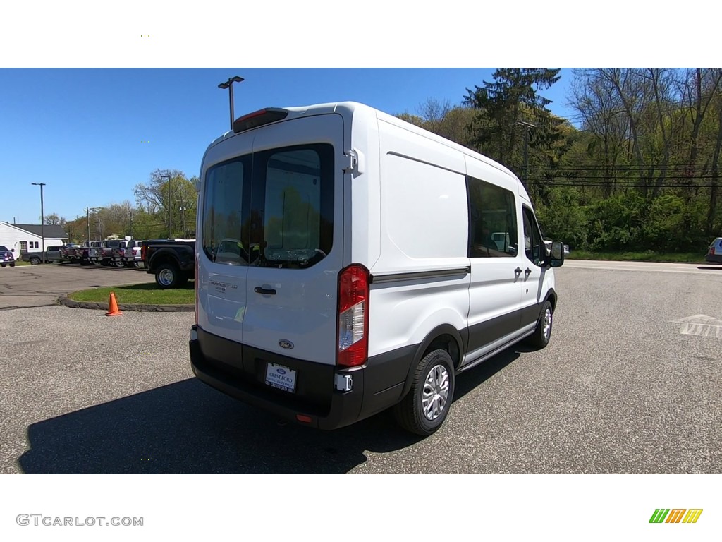 2019 Transit Van 150 MR Regular - Oxford White / Pewter photo #7