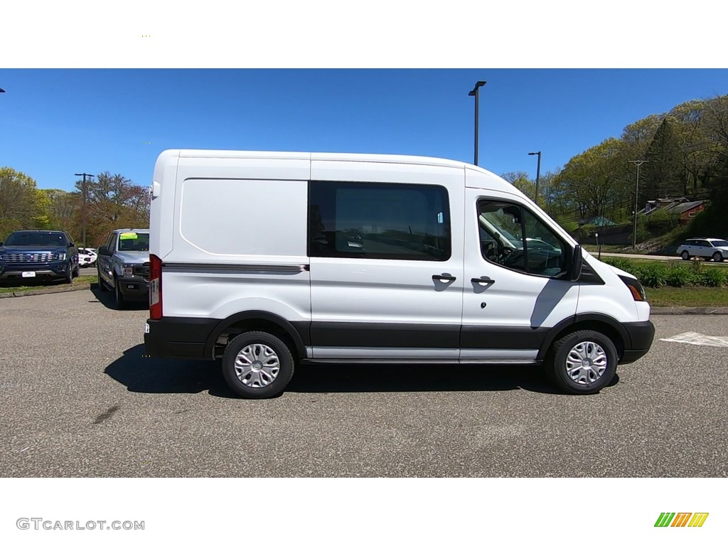 2019 Transit Van 150 MR Regular - Oxford White / Pewter photo #8