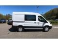 2019 Oxford White Ford Transit Van 150 MR Regular  photo #8