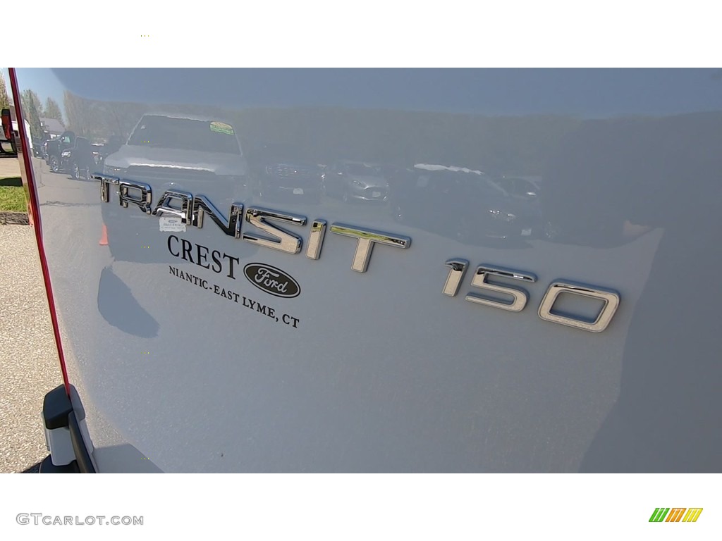 2019 Transit Van 150 MR Regular - Oxford White / Pewter photo #9