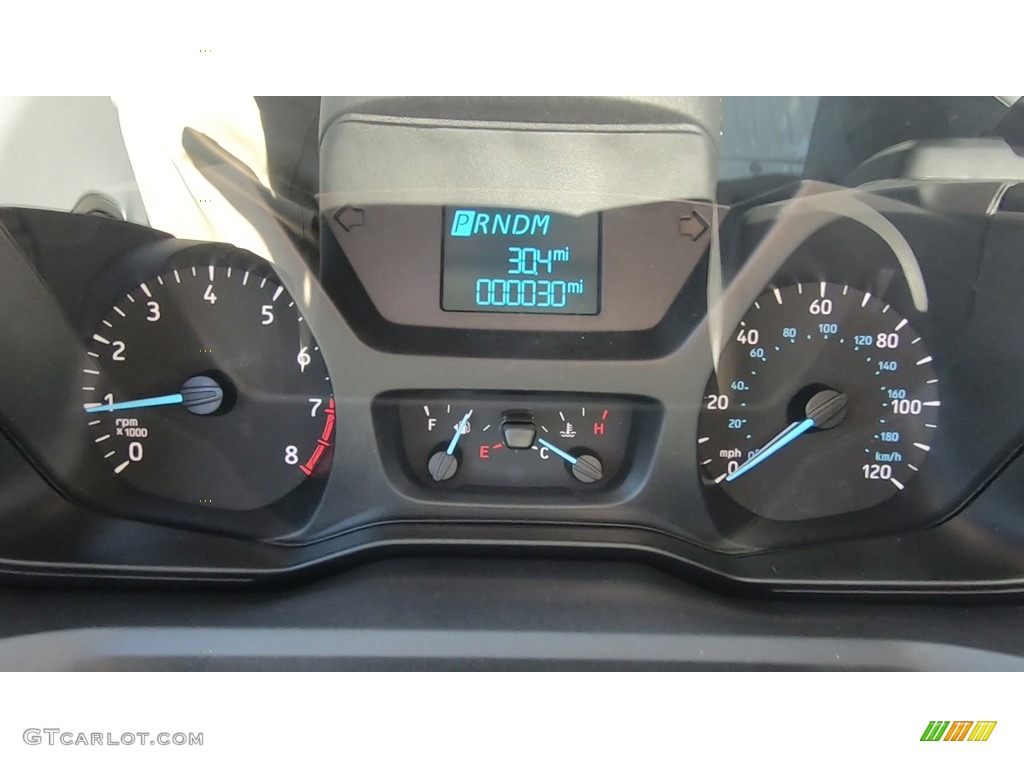 2019 Transit Van 150 MR Regular - Oxford White / Pewter photo #13