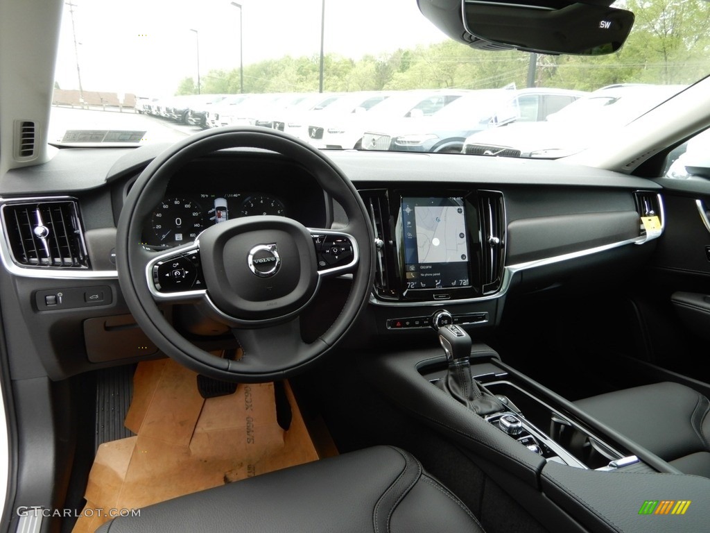 2019 Volvo V90 Cross Country T5 AWD Charcoal Dashboard Photo #133334588