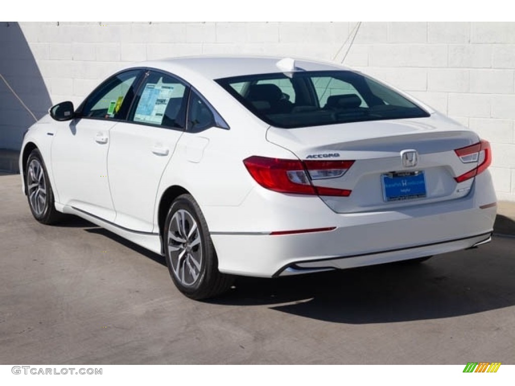 2019 Accord EX Hybrid Sedan - Platinum White Pearl / Black photo #2