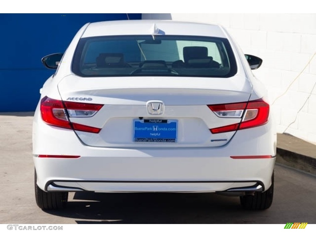 2019 Accord EX Hybrid Sedan - Platinum White Pearl / Black photo #6