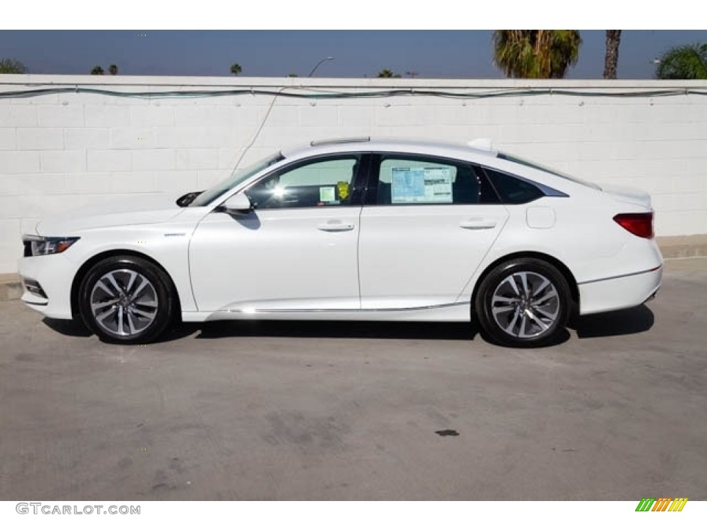 2019 Accord EX Hybrid Sedan - Platinum White Pearl / Black photo #9