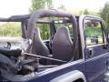 2002 Patriot Blue Pearl Jeep Wrangler Sport 4x4  photo #9
