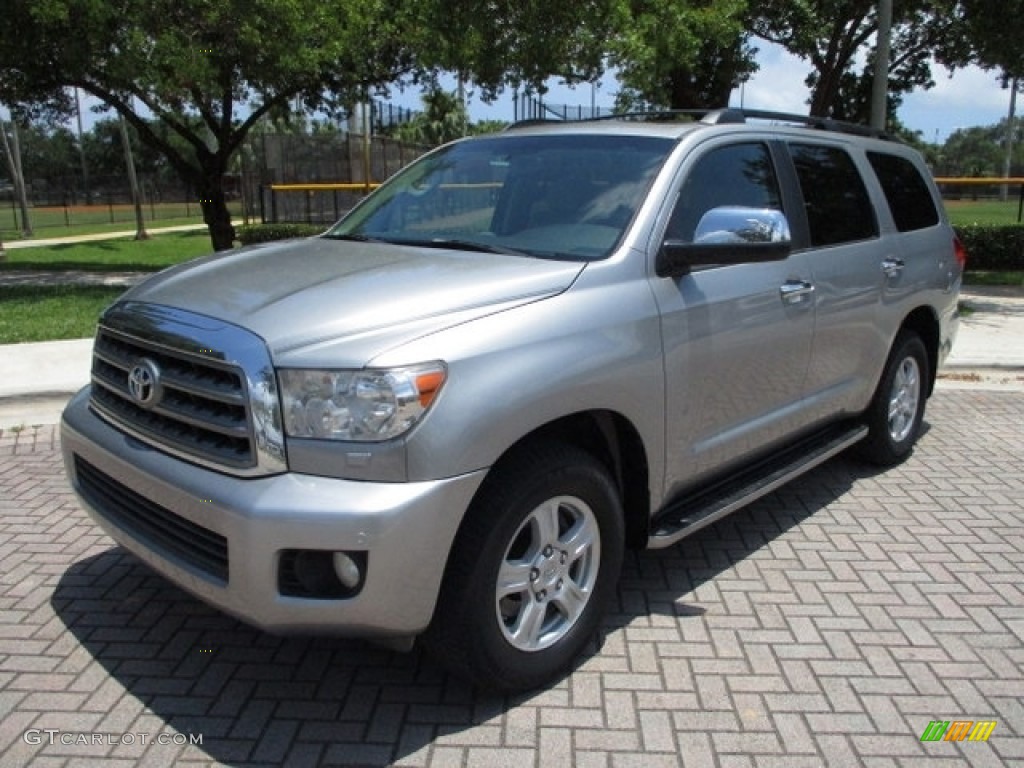 Silver Sky Metallic Toyota Sequoia