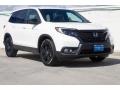 2019 White Diamond Pearl Honda Passport Sport  photo #1