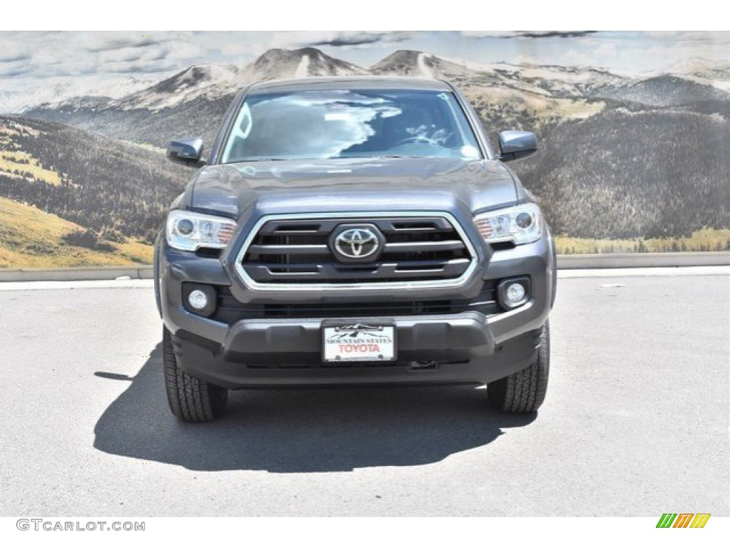 2019 Magnetic Gray Metallic Toyota Tacoma Sr5 Double Cab 4x4 #133342770 