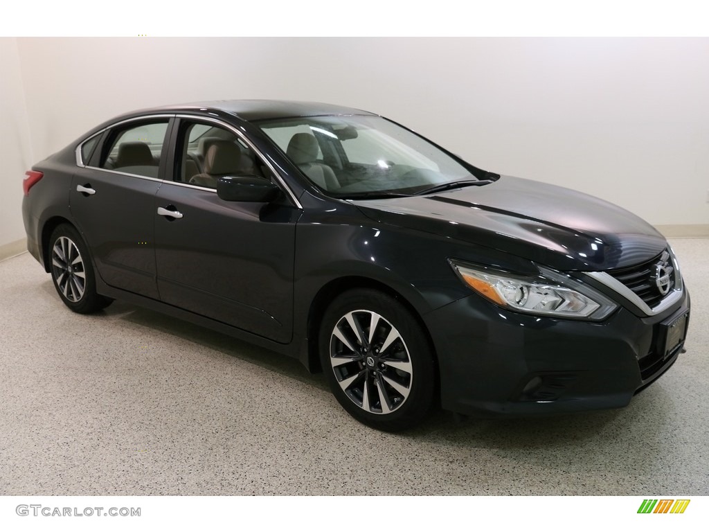 2016 Altima 2.5 SV - Storm Blue / Beige photo #1
