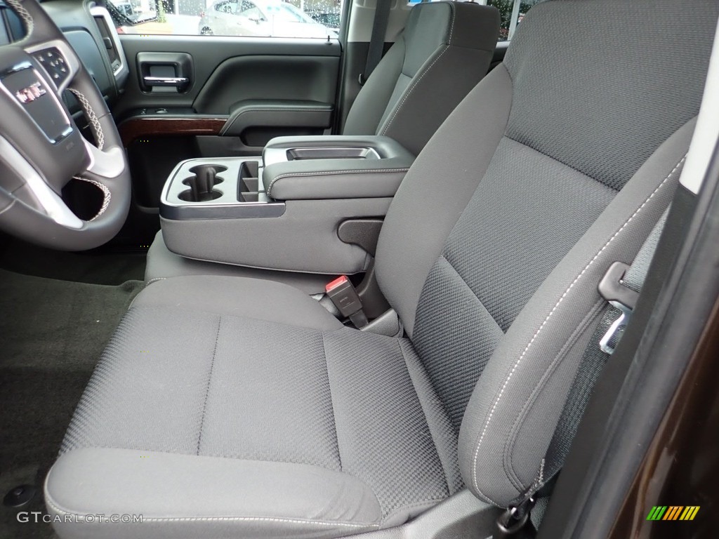 2018 Sierra 1500 SLE Double Cab 4WD - Deep Mahogany Metallic / Jet Black photo #21