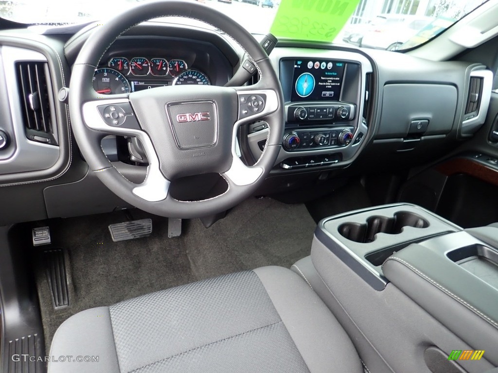 2018 Sierra 1500 SLE Double Cab 4WD - Deep Mahogany Metallic / Jet Black photo #23