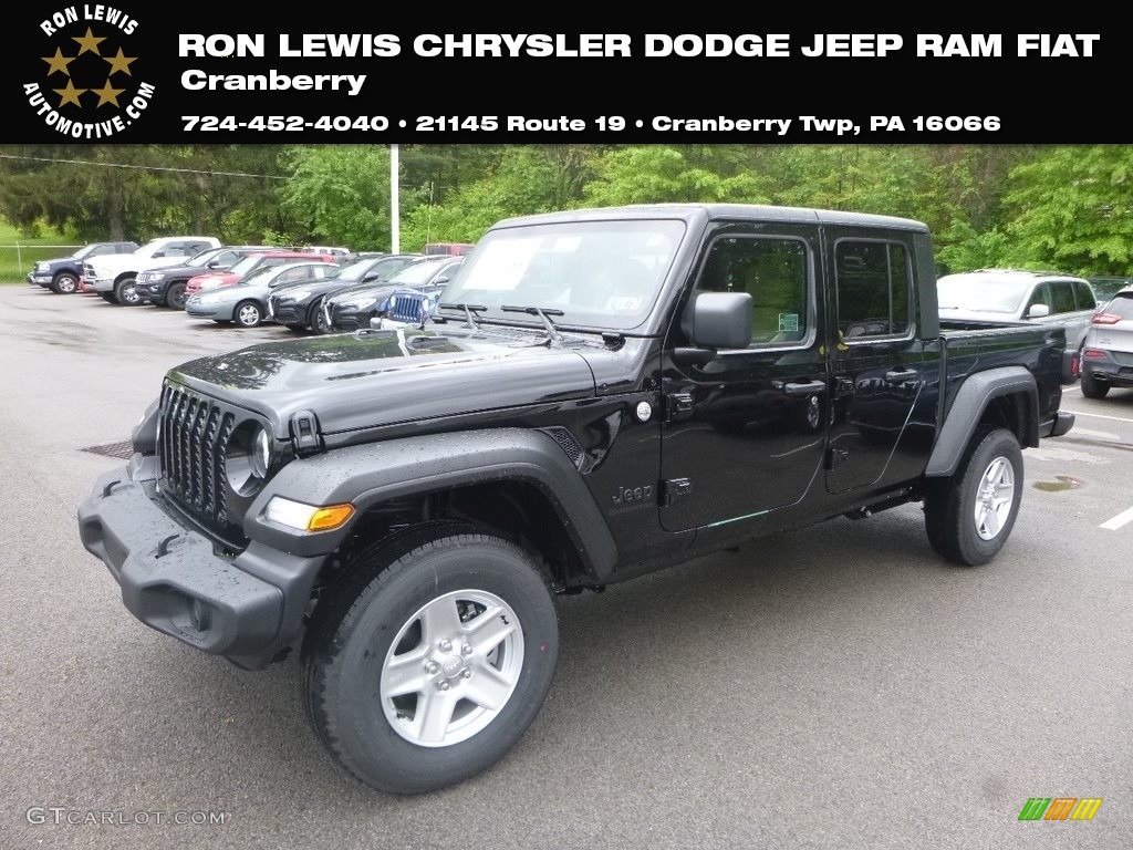 2020 Gladiator Sport 4x4 - Black / Black/Heritage Tan photo #1