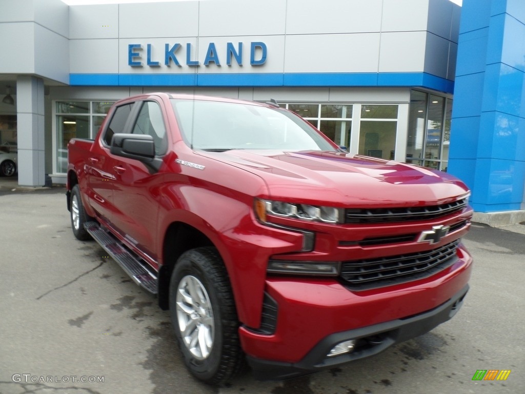 2019 Silverado 1500 RST Crew Cab 4WD - Cajun Red Tintcoat / Jet Black photo #3