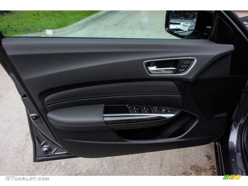 2020 Acura TLX Sedan Ebony Door Panel Photo #133349163