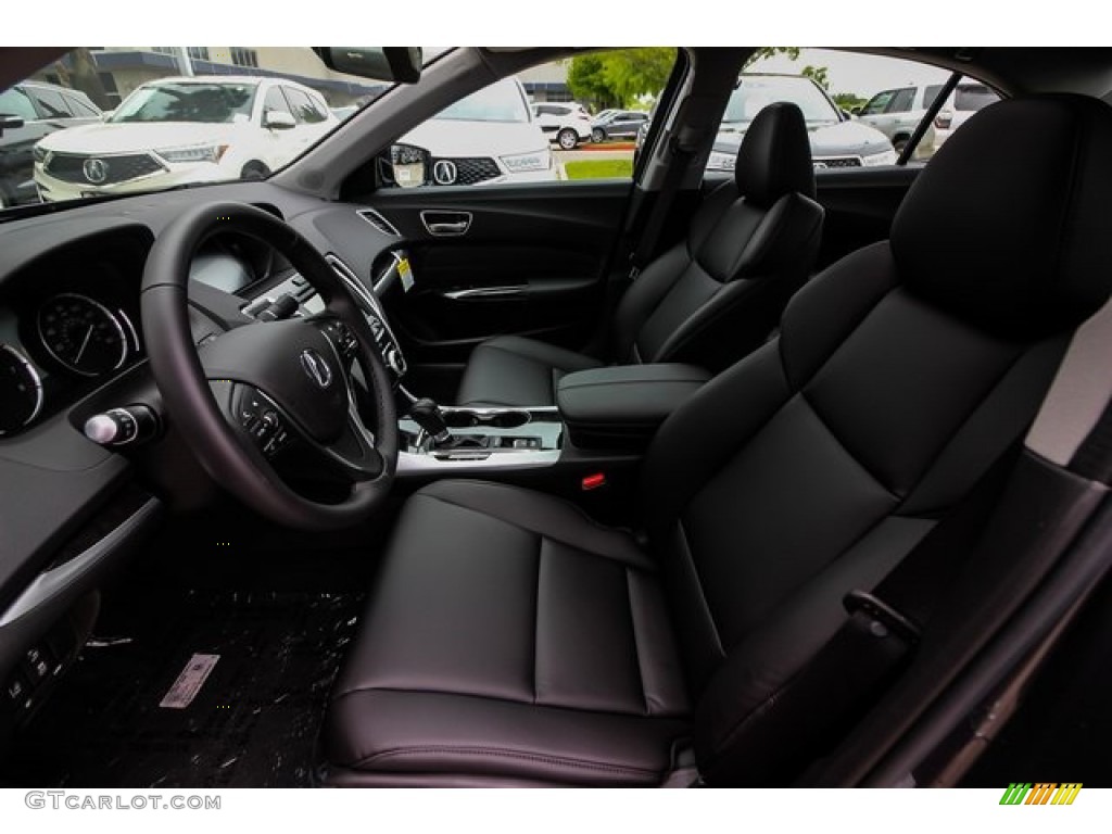 Ebony Interior 2020 Acura TLX Sedan Photo #133349187