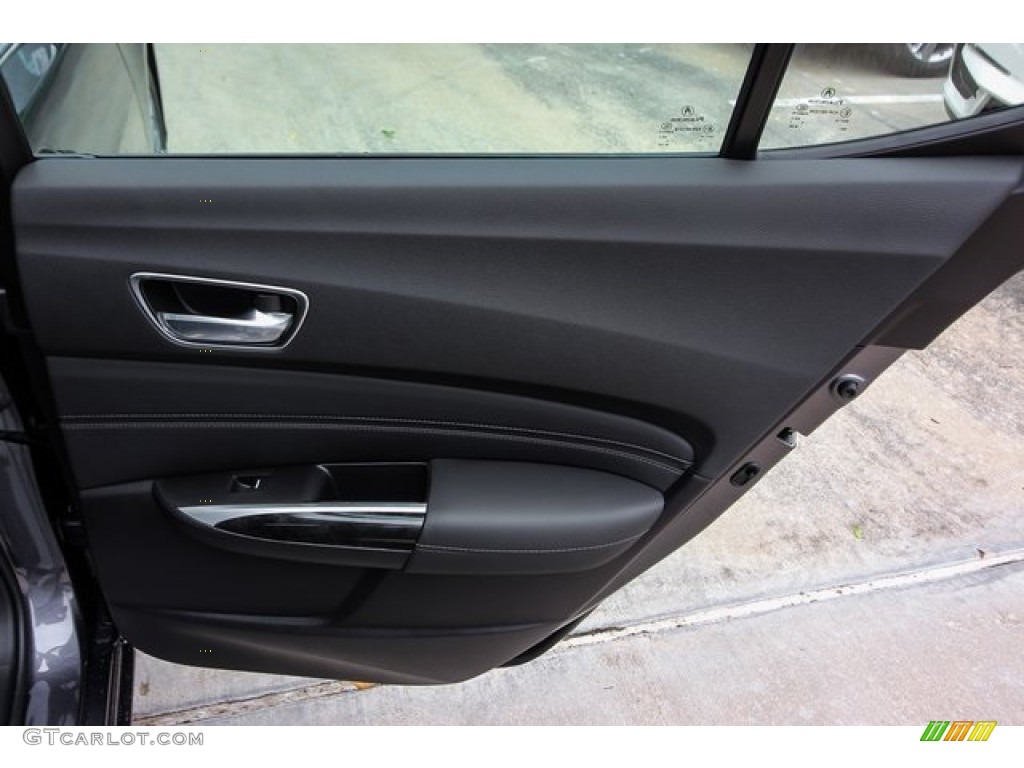 2020 Acura TLX Sedan Ebony Door Panel Photo #133349264