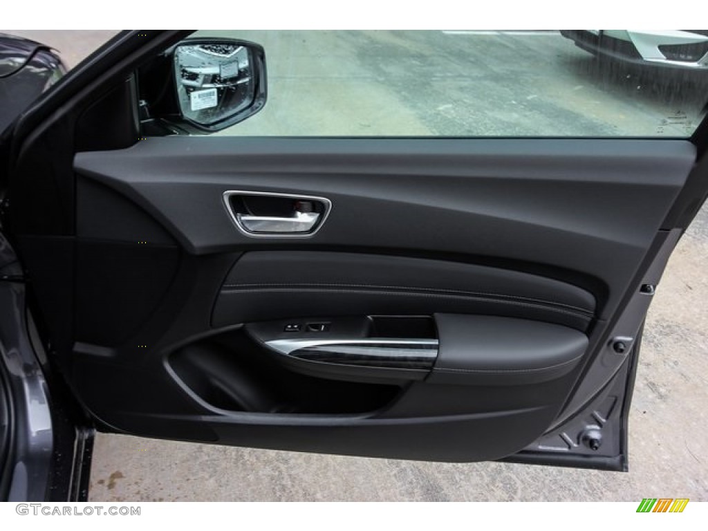 2020 Acura TLX Sedan Ebony Door Panel Photo #133349313